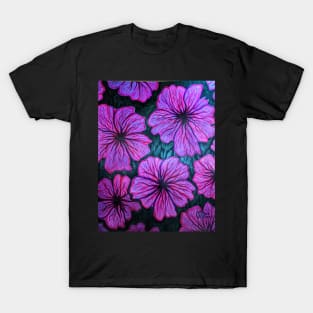 Petunia Flowers T-Shirt